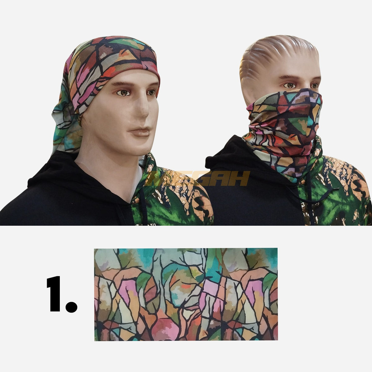 BUFF BANDANA MULTIFUNGSI MASKER MOTOR