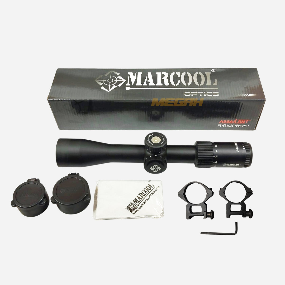 TELESKOP MARCOOL ASSAILANT 3-9X40 IR