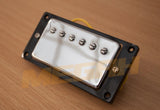 PICK UP GIBSON 6 STRING BRIDGE/NECK - BLACK/CHROME
