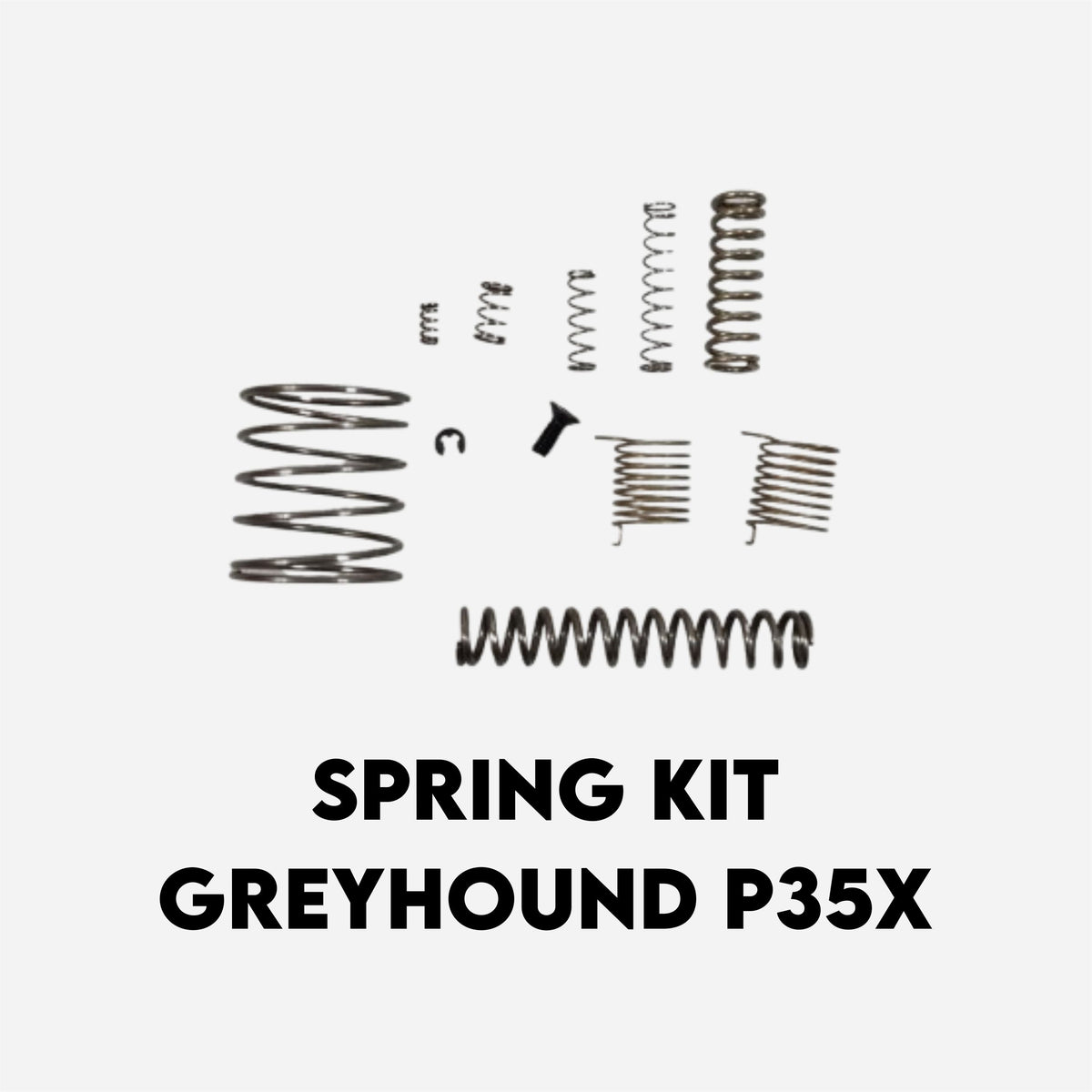 SPAREPART SPRING KIT GREYHOUND P35X & P35X-TB
