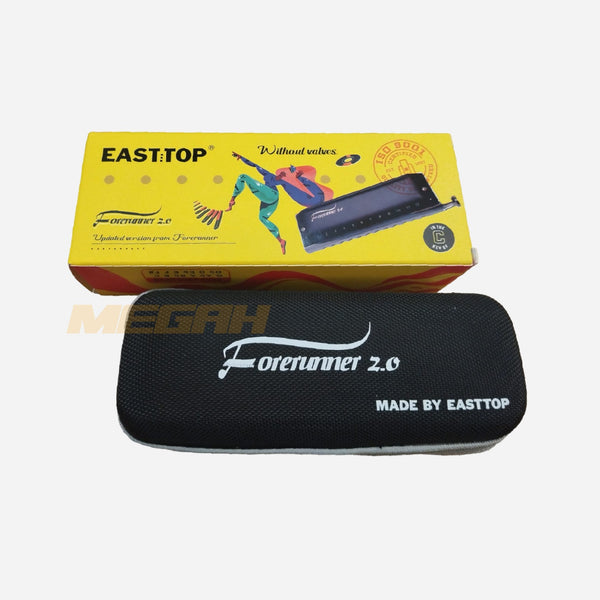 HARMONICA EAST TOP FORERUNNER 2.0 12 HOLES KEY C
