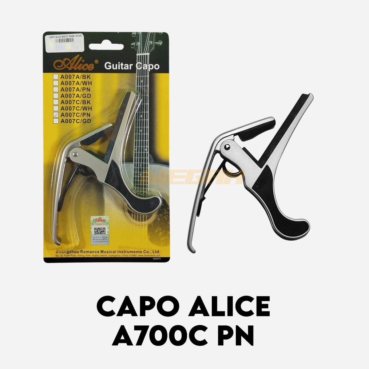 CAPO GITAR ALICE