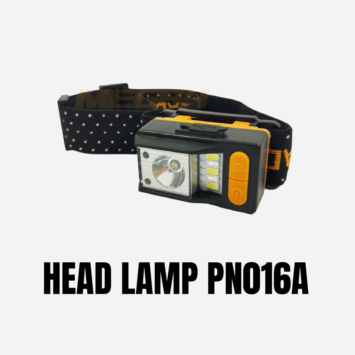 SENTER KEPALA HEADLAMP WATERPROOF USB LED