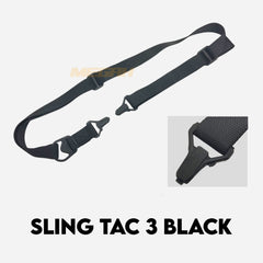 SLING TACTICAL IMPORT 3 BLACK & TAN