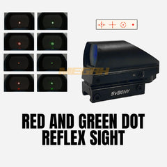 SVBONY RED AND GREEN DOT SIGHT REFLEX