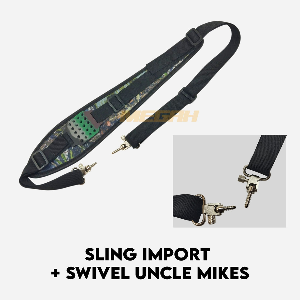 SLING IMPORT + UNCLE MIKES SWIVEL