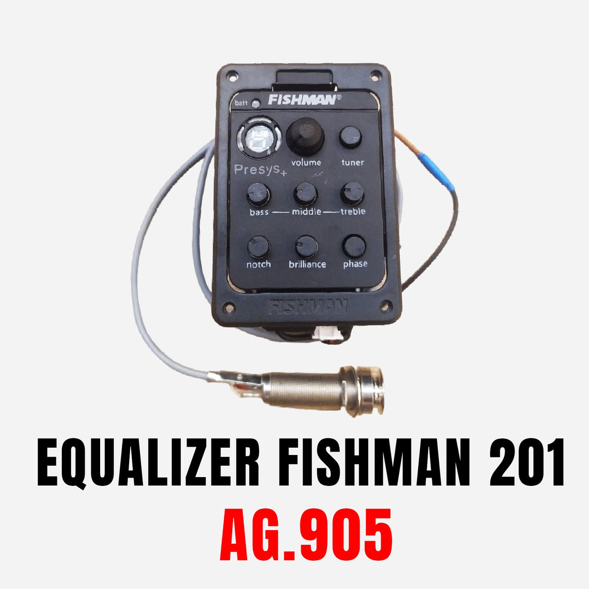 EQUALIZER GITAR FISHMAN 201