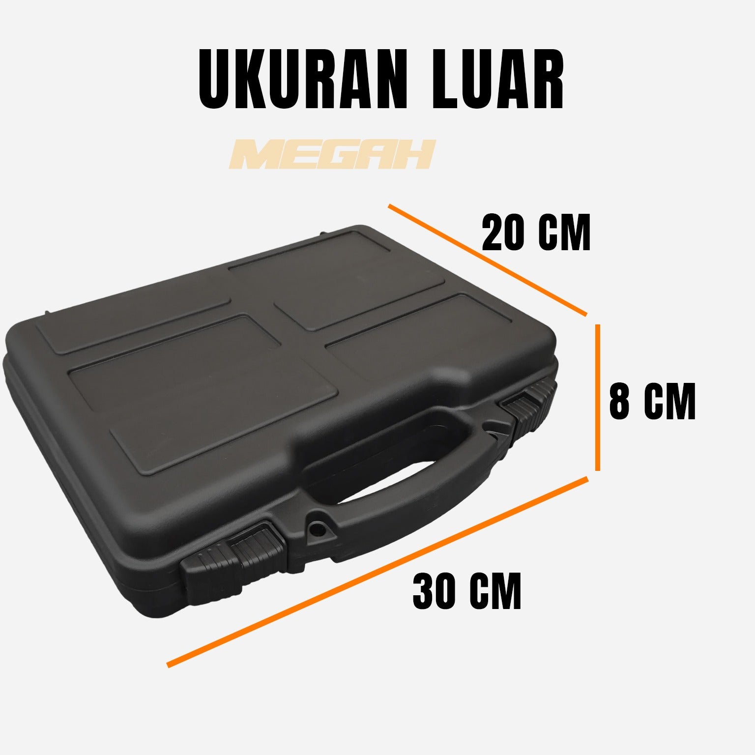 TAS KOPER HARDCASE PISTOL (TA138)