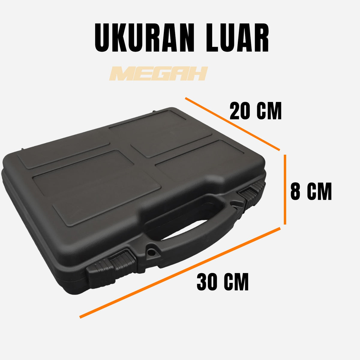 TAS KOPER HARDCASE PISTOL (TA138)