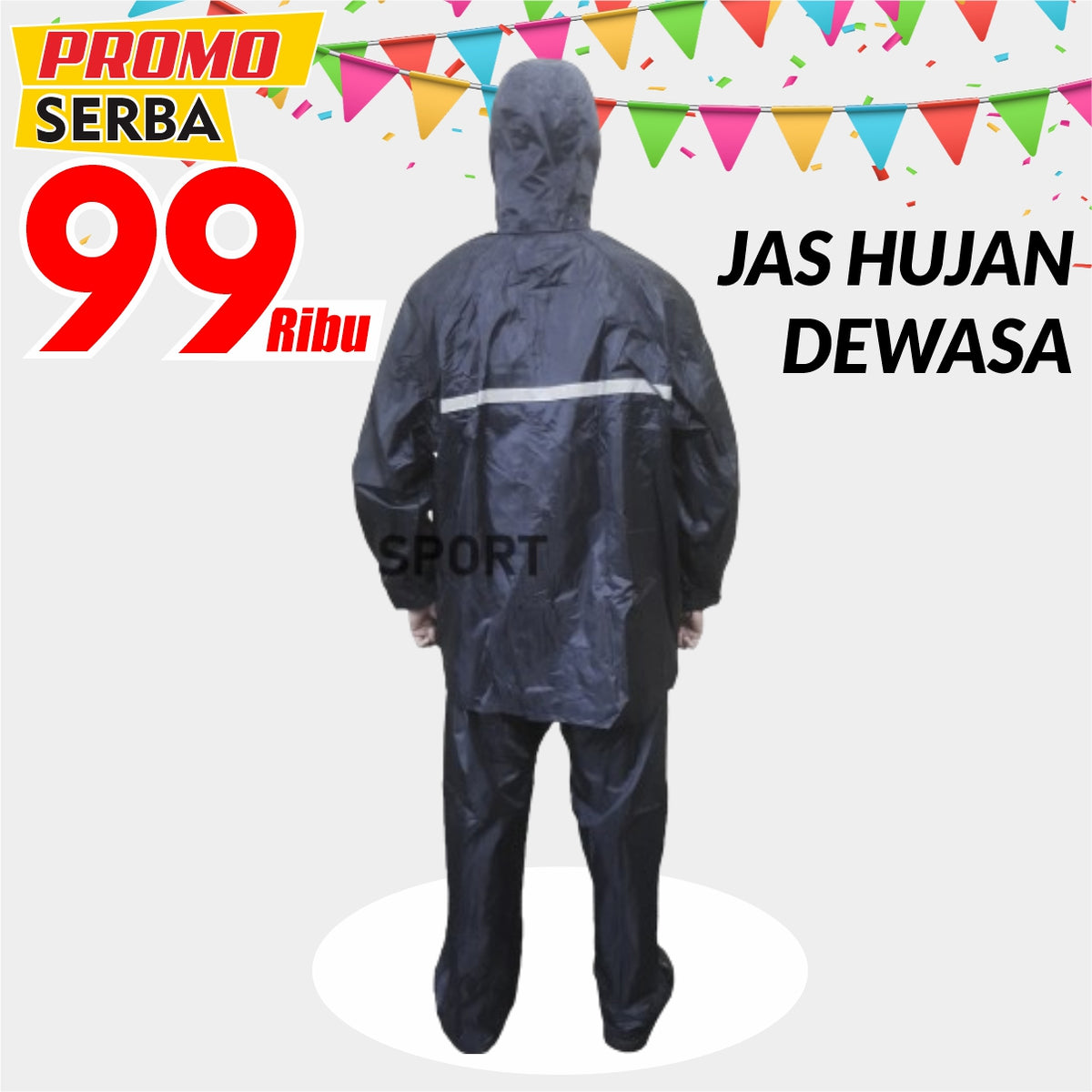 JAS HUJAN DEWASA