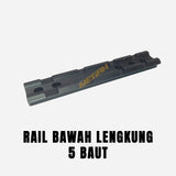 RAIL BAWAH LENGKUNG 5 BAUT (MT598)