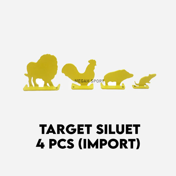 TARGET SILUET 4 PCS IMPORT (PE421)