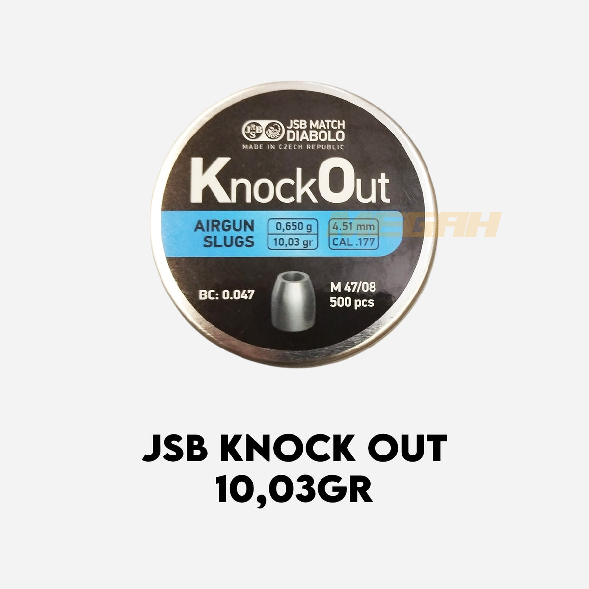 SLUG JSB KNOCK OUT 10,03gr