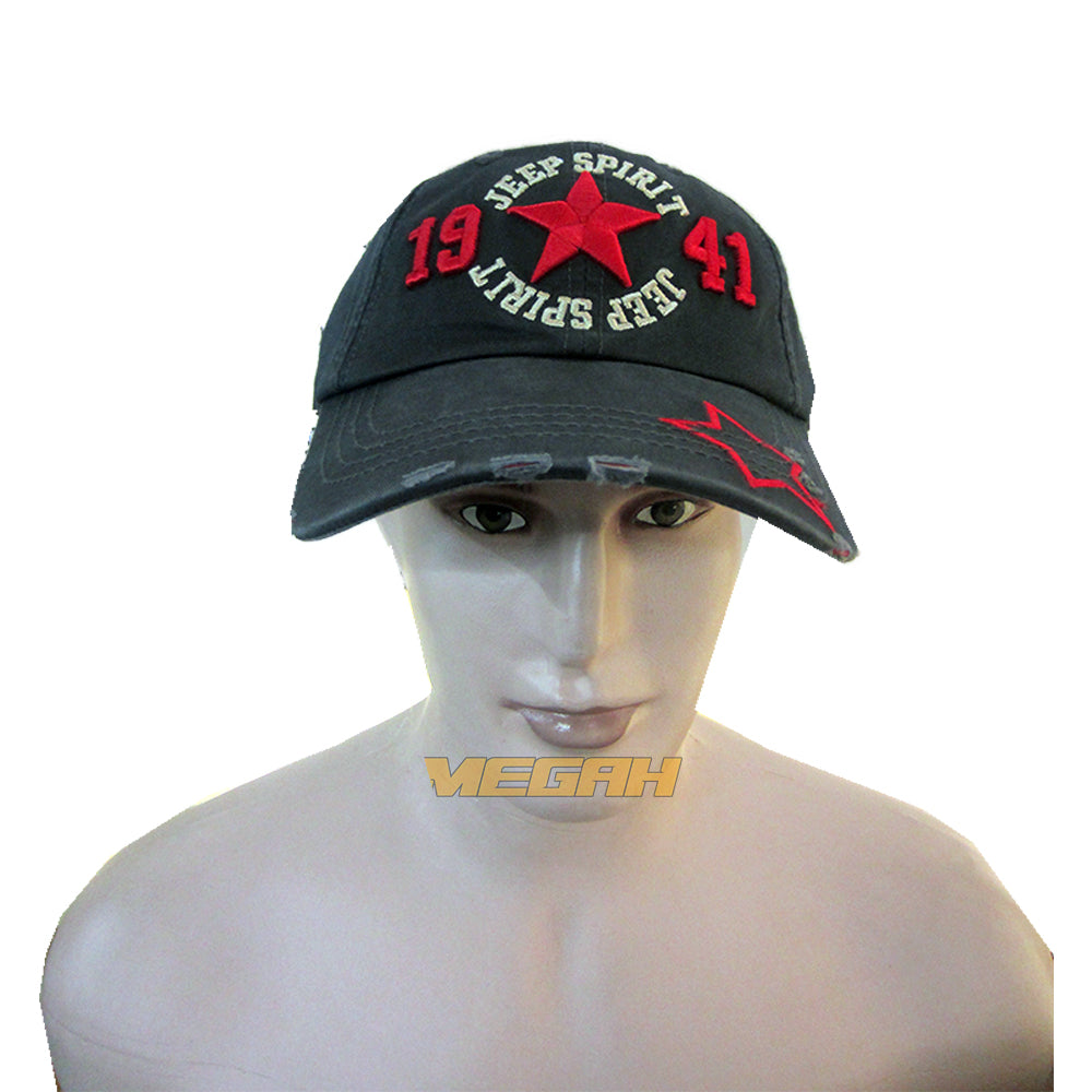 TOPI PET BORDIR BESAR (TI512) - Megah Sport