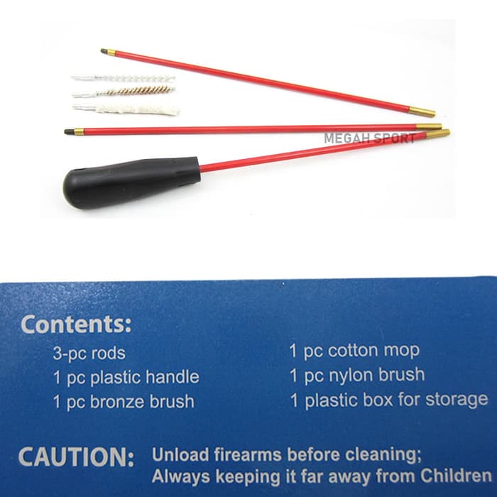 CLEANING STIK 3PC 5,5MM 22 CAL (AS596) - Megah Sport