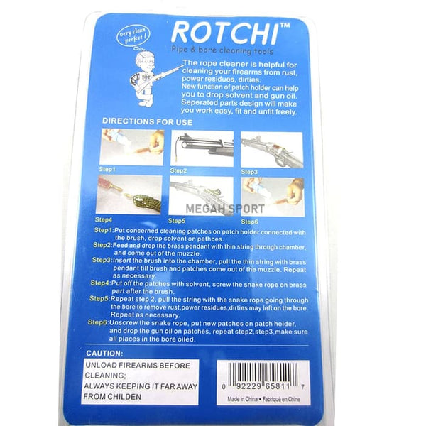 PEMBERSIH LARAS BORESNAKE ROTCHI CAL .177 / 4.5MM (AS592) - Megah Sport