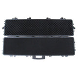 GUN CASE HARDCASE / BOX SENAPAN + RODA 138X38X17CM FIBER GLASS