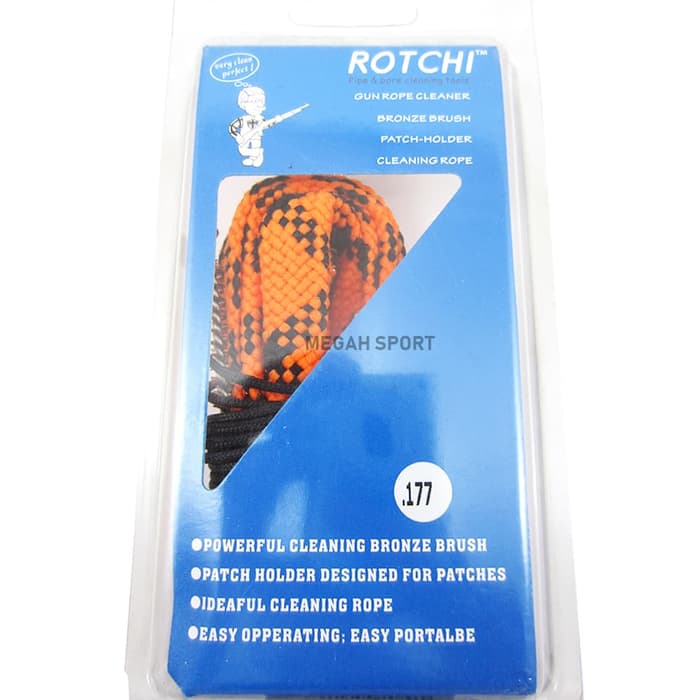 PEMBERSIH LARAS BORESNAKE ROTCHI CAL .177 / 4.5MM (AS592) - Megah Sport