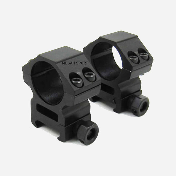 RING MOUNTING RAMBO DOUBLE BAUT OD 25.4mm / 1 inch 3/8 5/8