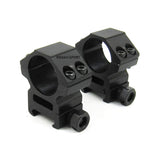 RING MOUNTING RAMBO DOUBLE BAUT OD 25.4mm / 1 inch 3/8 5/8 (MT530) - Megah Sport