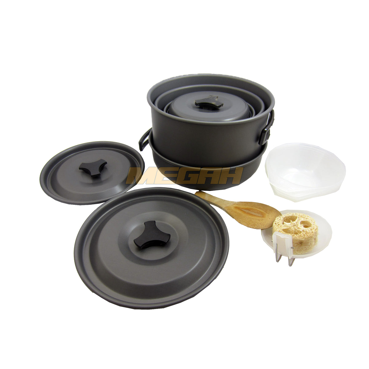 COOKING SET ALAT MASAK MISTING UNTUK 5 ORANG DS500 (LA043) - Megah Sport