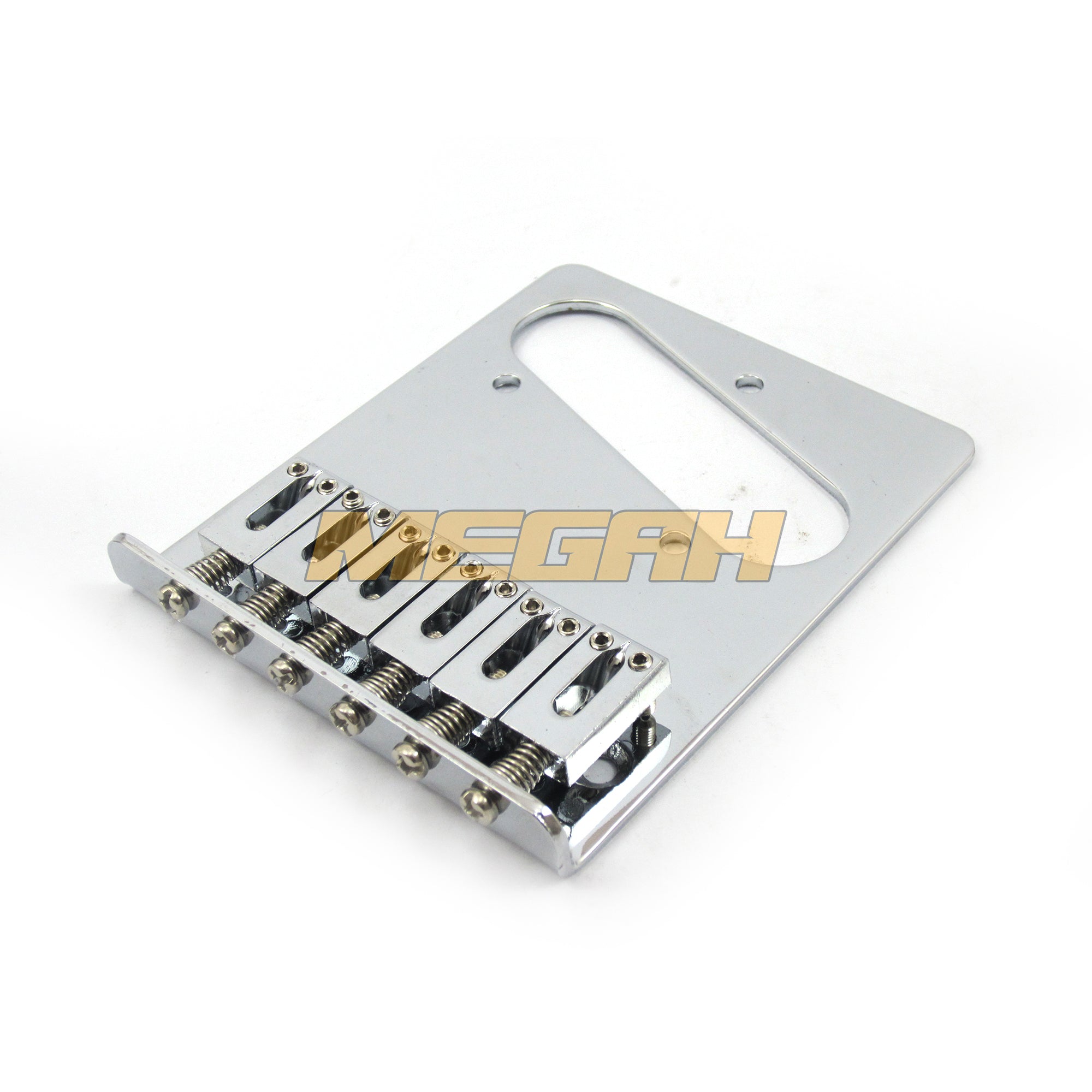 BRIDGE TELECASTER 6 STRING - CHROME (AG095) Gambar sekunder produk