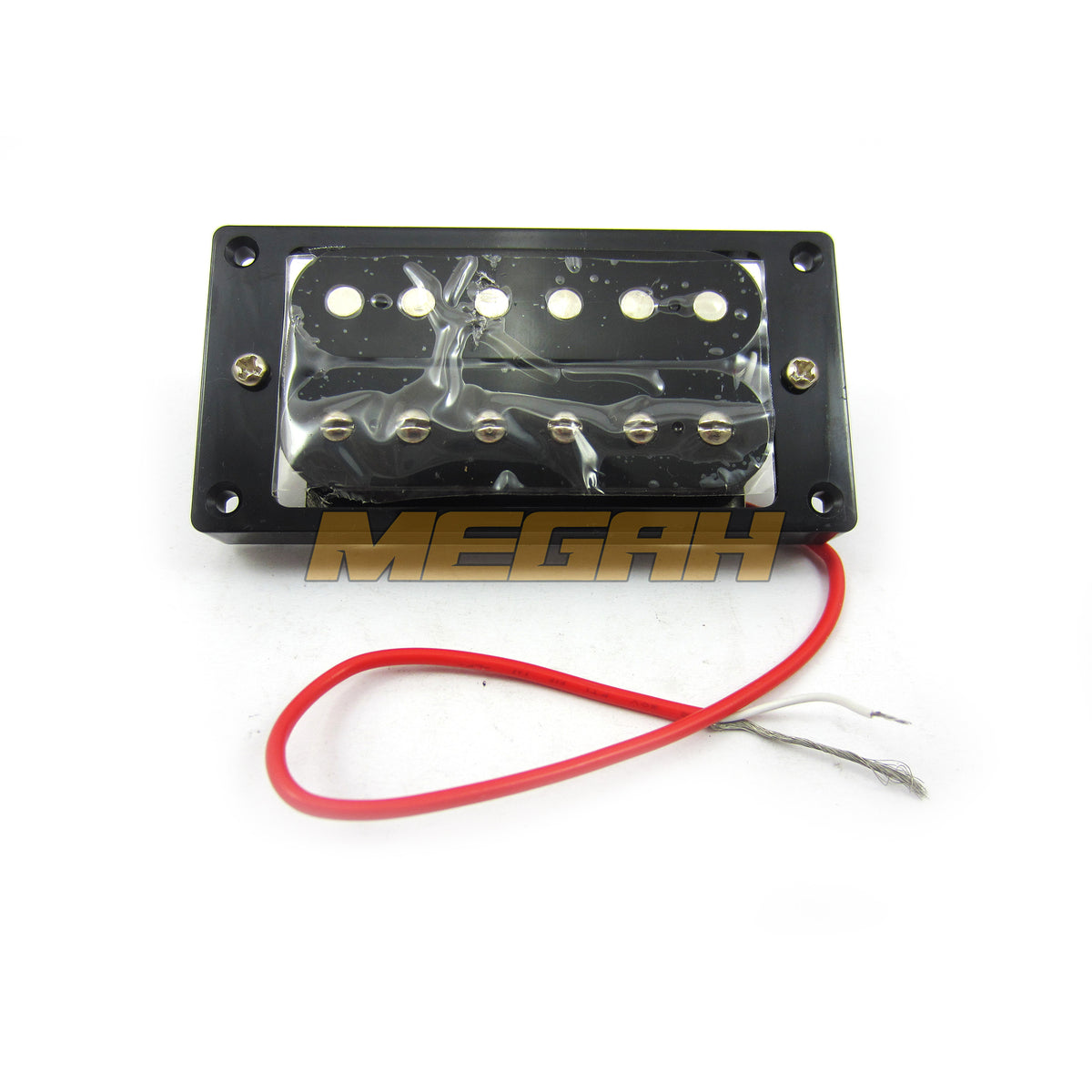 PICK UP HUMMBUCKER (FIX-ADJUST) 6 STRING BRIDGE/NECK - BLACK AG759 - Megah Sport