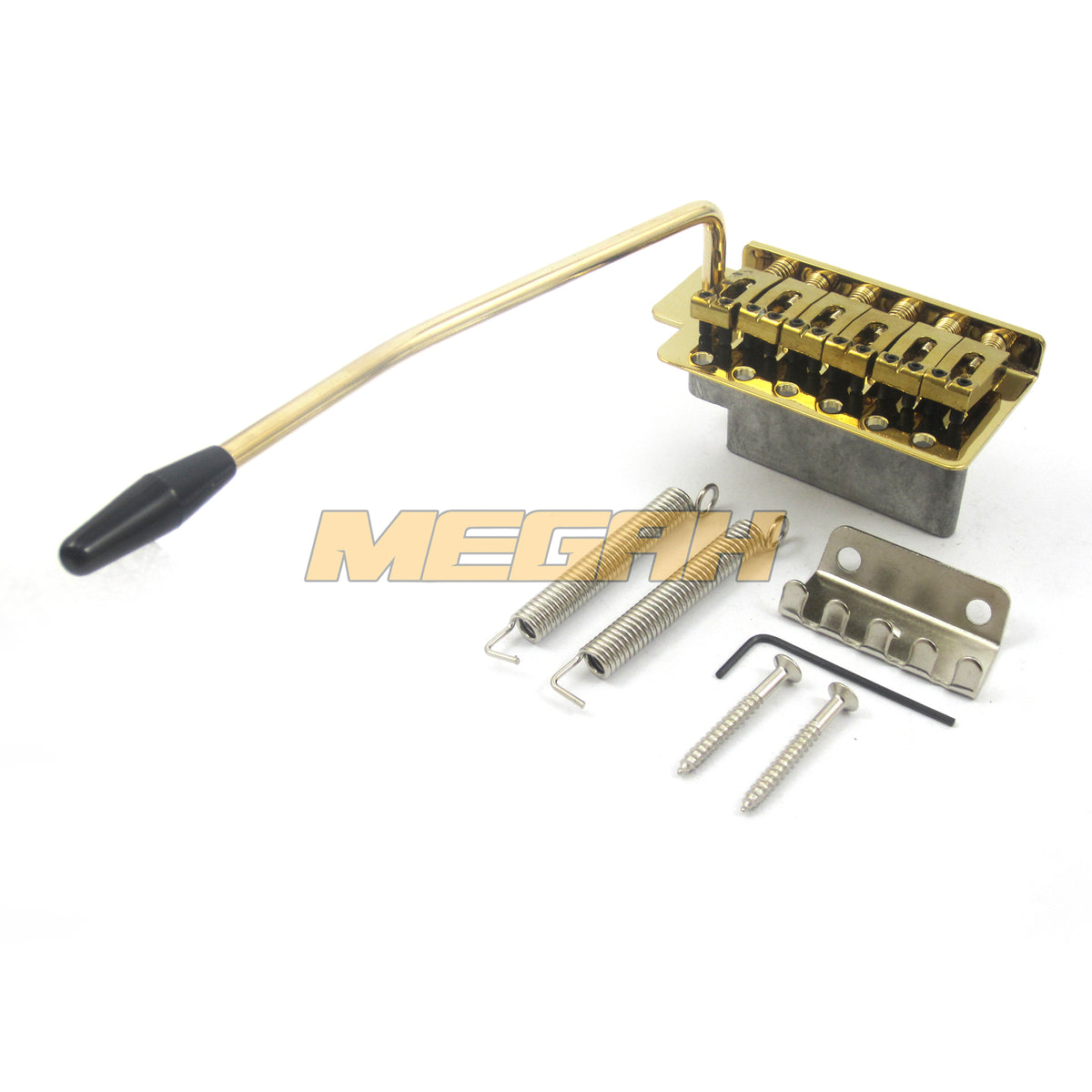 TREMOLLO 6 STRING - GOLD (AG977) - Megah Sport