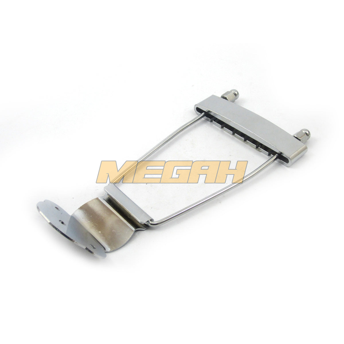 TAIL PIECE 6 STRING - CHROME (AG085) - Megah Sport
