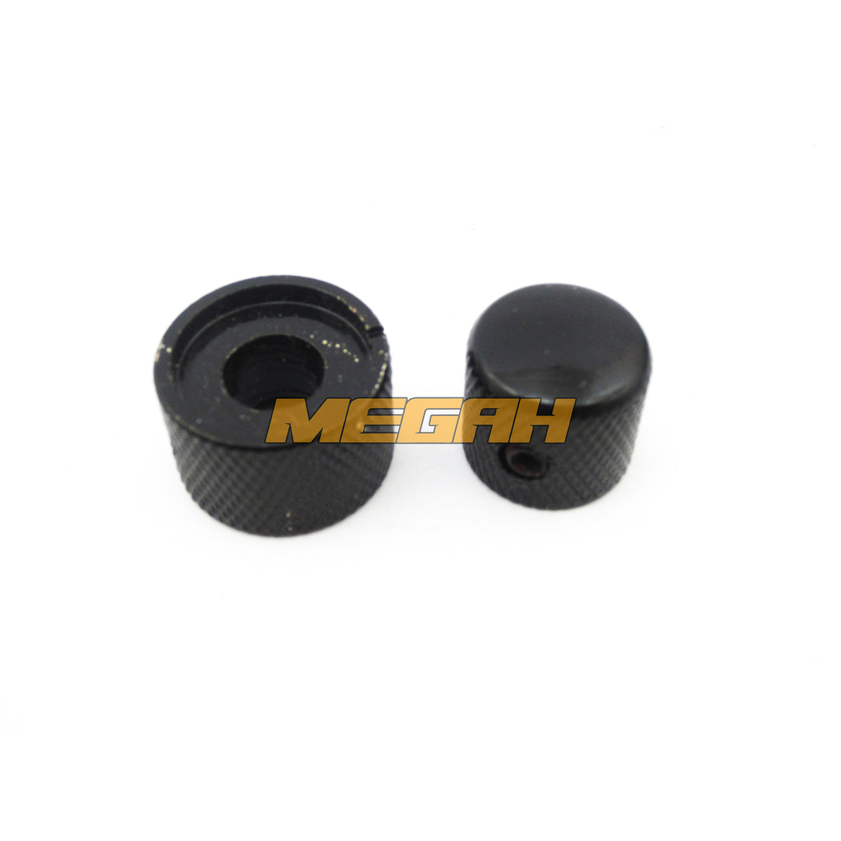 KNOB BESI DUAL BLACK (AG198) - Megah Sport