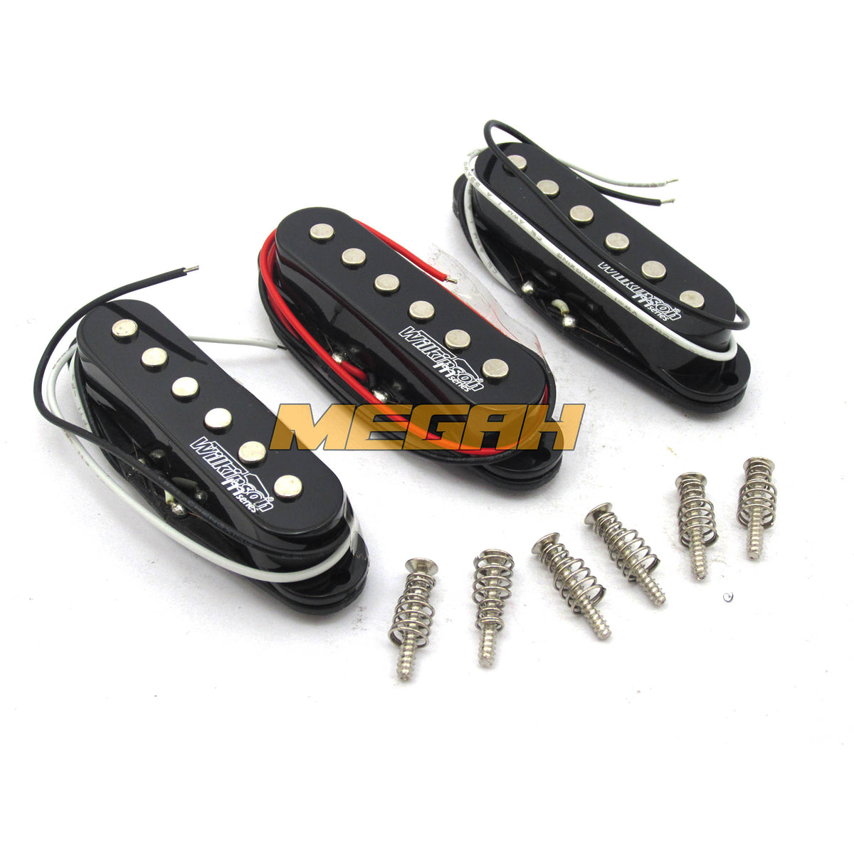 PICK UP WILKINSON KOREA BLACK - NECK, MEDIUM & BRIDGE (AG702) - Megah Sport Gambar utama produk