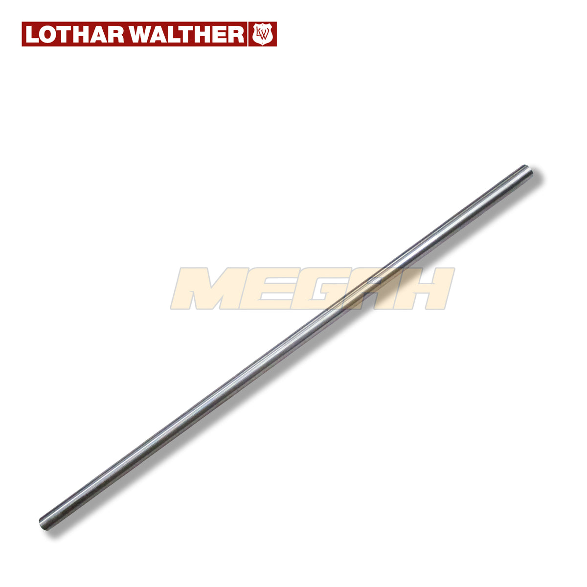 LARAS LOTHAR WALTHER POLYGON STAINLESS STEEL 60CM - Ø16MM (SE768) - Megah Sport