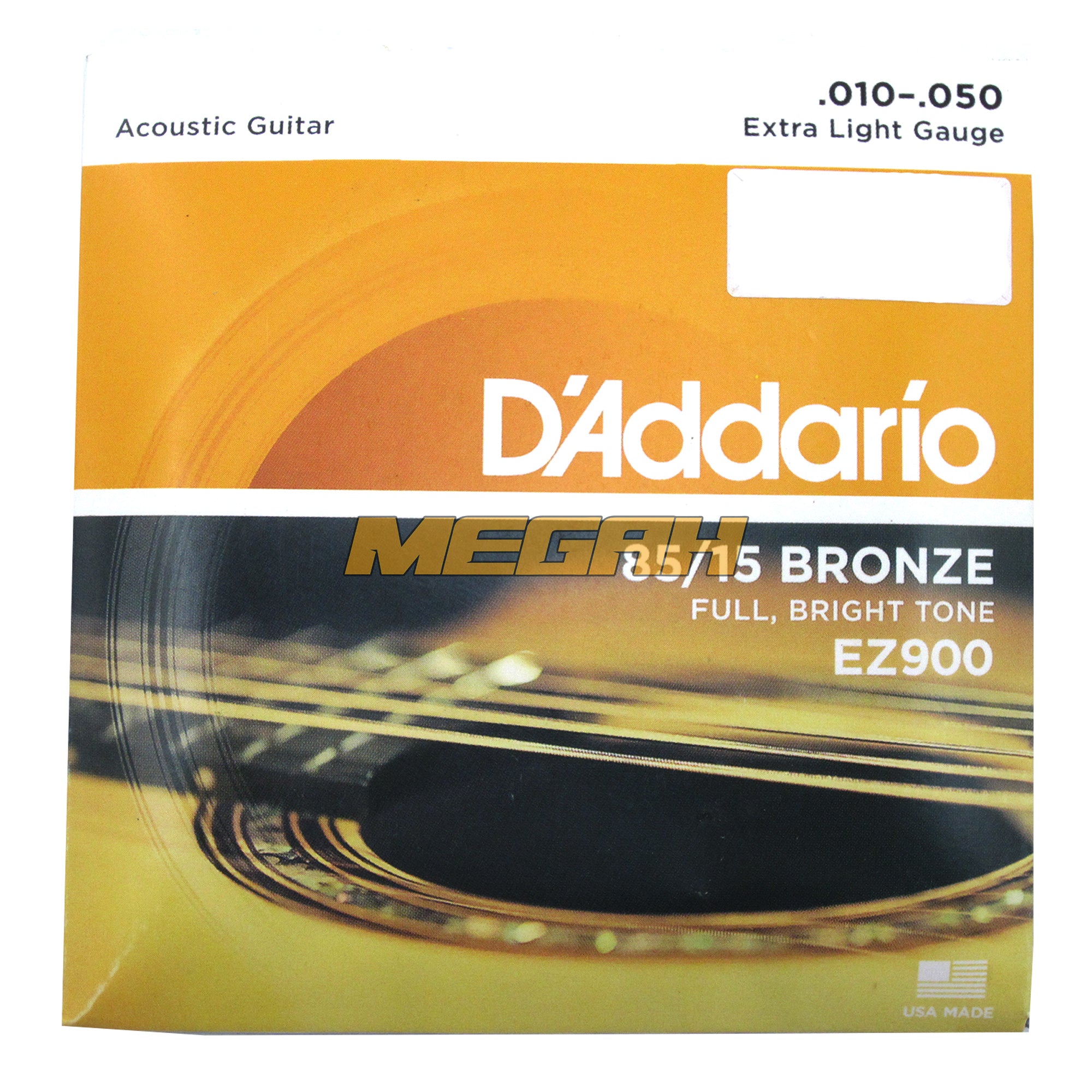 SENAR D'ADDARIO GITAR AKUSTIK EZ900 (SG158) - Megah Sport