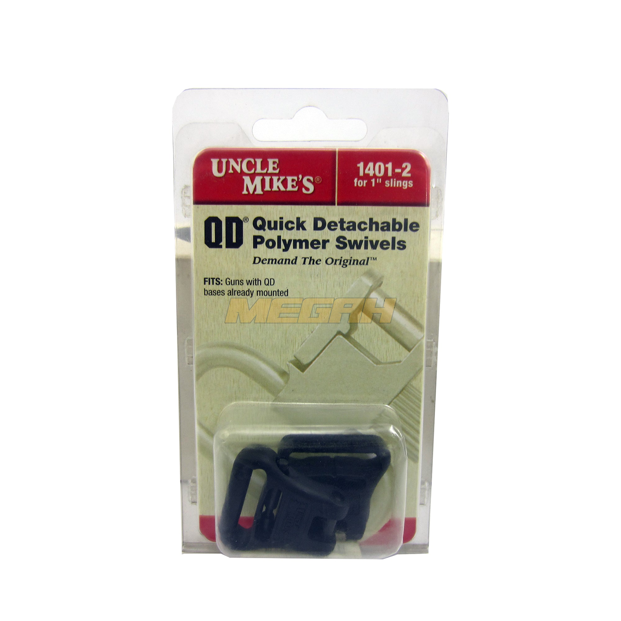 UNCLE MIKE 1401-2 SWIVELS PLASTIK (AS130) - Megah Sport