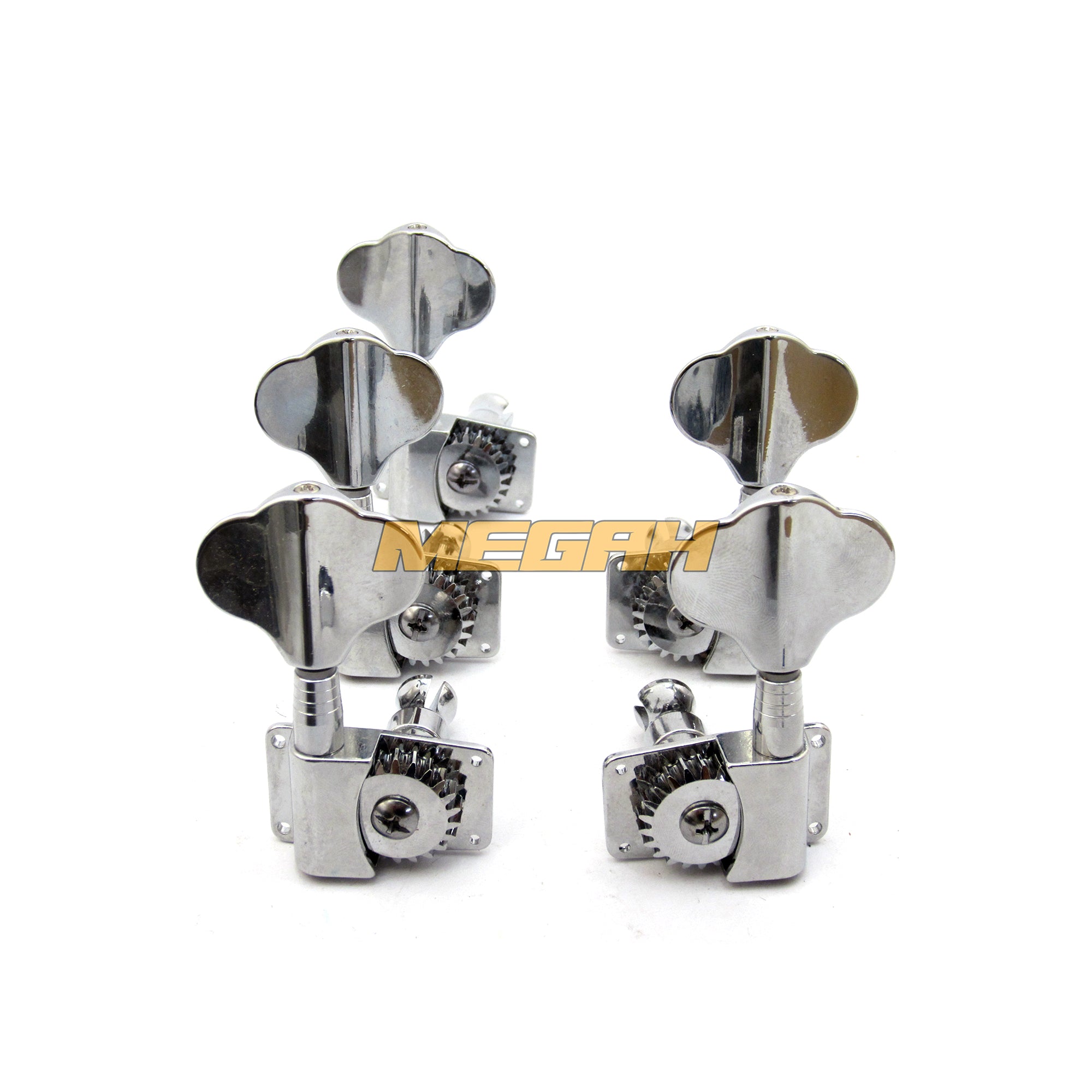 DRYER JAZZ BASS WILKINSON R3+L2 KOREA - CHROME / BLACK (AG674) - Megah Sport