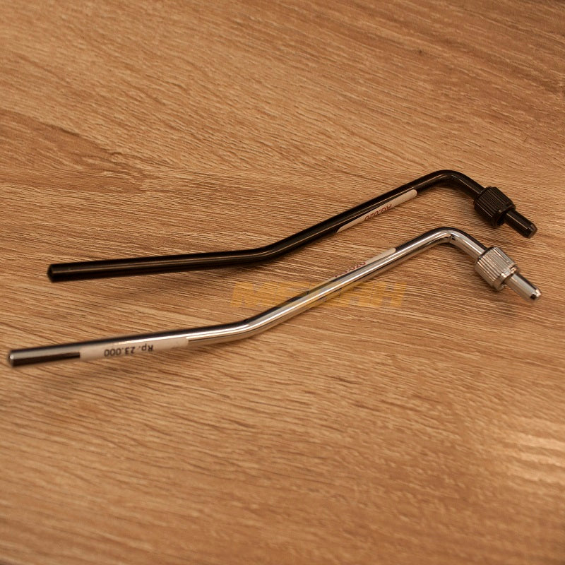 HANDLE TREMOLO NINGHUNG GITAR - BLACK & CHROME