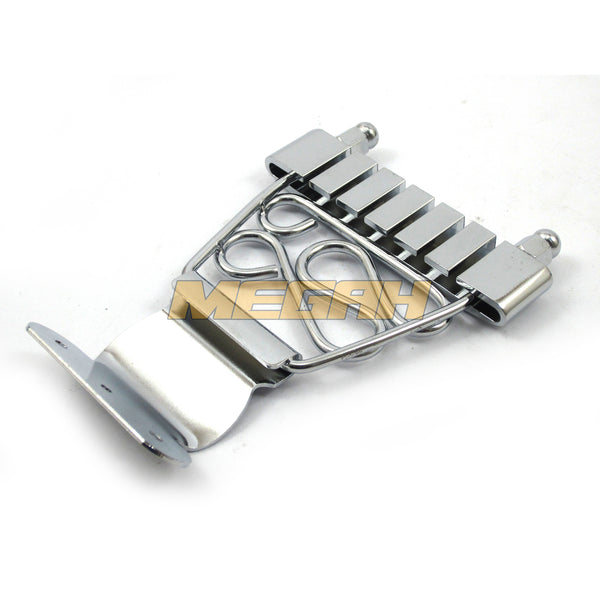 TAIL PIECE 6 STRING - CHROME (AG077) - Megah Sport