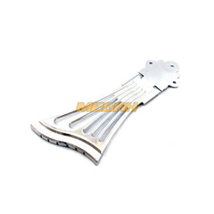 TAIL PIECE GOLD AND CHROME MDL W AG075 - Megah Sport