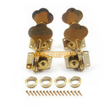 DRYER JAZZ BASS 4 STRING R2+L2 - GOLD (AG676) - Megah Sport