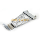 TAIL PIECE 6 STRING - CHROME (AG086) - Megah Sport