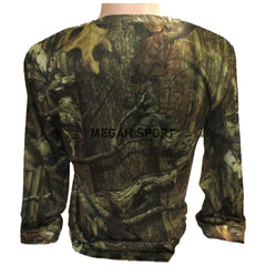 KAOS TANGAN PANJANG STRETCH CAMO (KS084) - Megah Sport