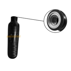 BOTOL COMPOSITE CARBON PADAK 360ML (AS462) - Megah Sport