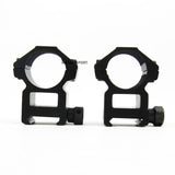 RING MOUNTING RAMBO DOUBLE BAUT OD 25.4mm / 1 inch 3/8 5/8 (MT530) - Megah Sport