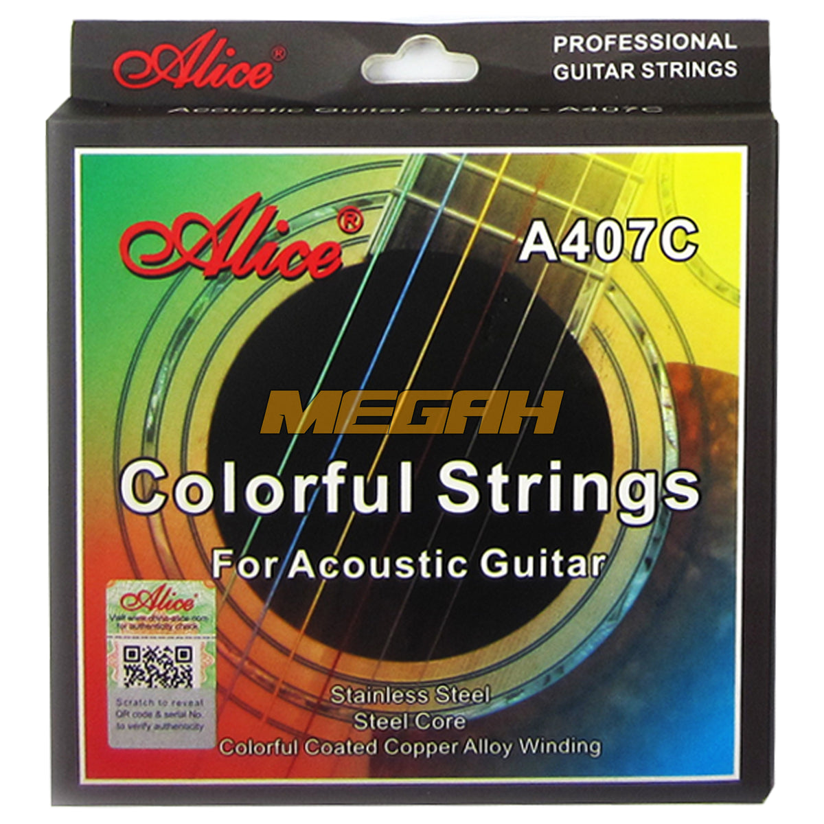SENAR ALICE GITAR A407C - 0.11 (SG186) - Megah Sport