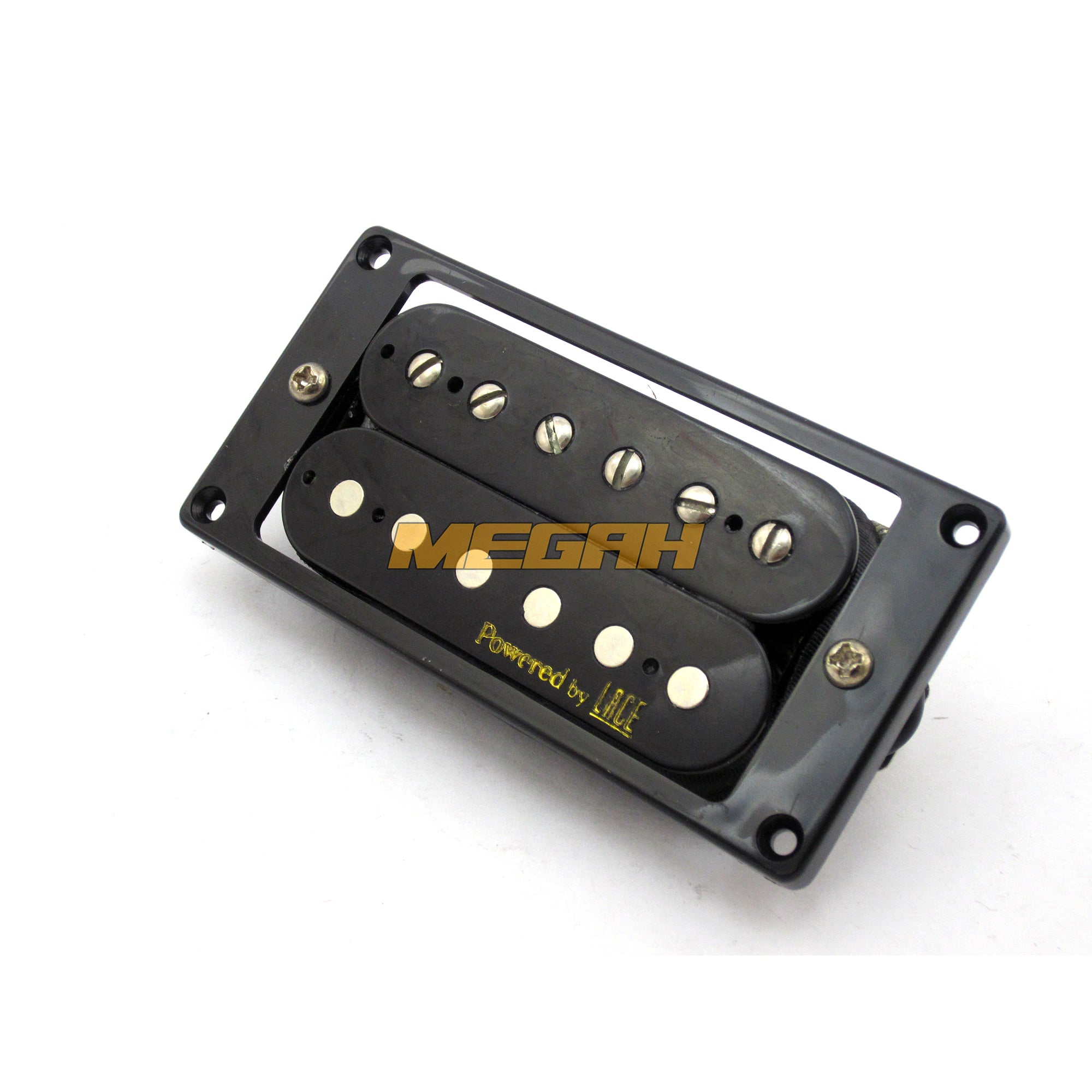 PICK UP HUMMBUCKER ALNICO 5 STRING BRIDGE/NECK - BLACK (AG725) - Megah Sport