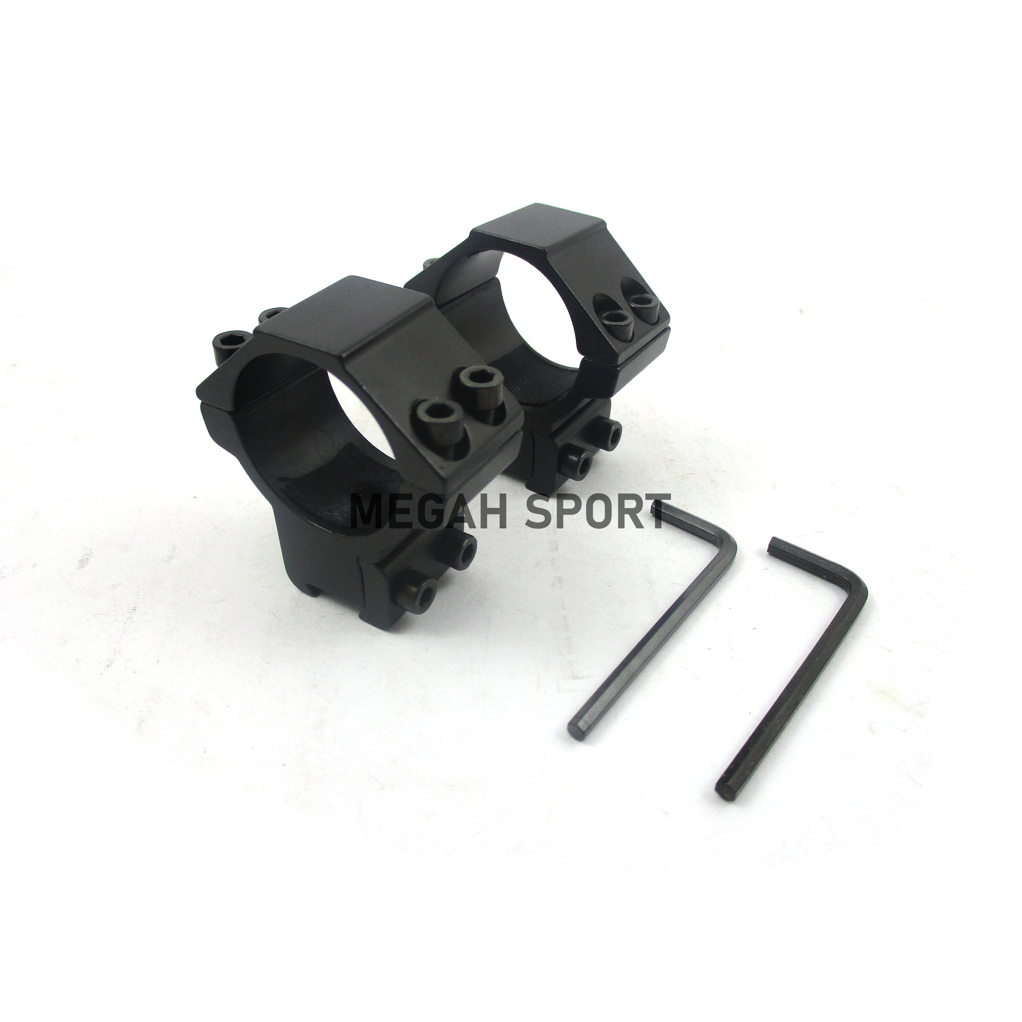 RING MOUNTING RAMBO DOUBLE BAUT OD 30mm 3/8 (MT529) - Megah Sport