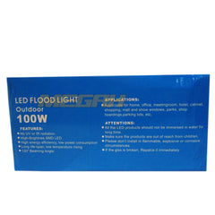 LAMPU SOROT LED OUTDOOR 100W (LS336) - Megah Sport