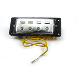 PICK UP BASS HOHNER 4 STRING NECK / BRIDGE - BLACK (AG805) - Megah Sport