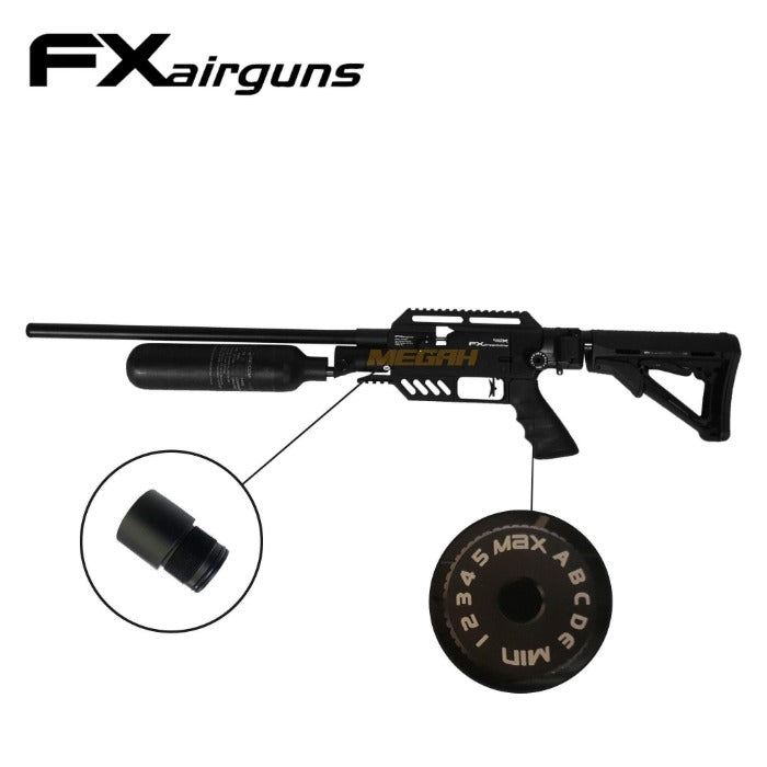 ALL NEW FX DREAMLINE TACTICAL CARBON BOTTLE FOLDING W/ POWER PLENUM (SE851) - Megah Sport