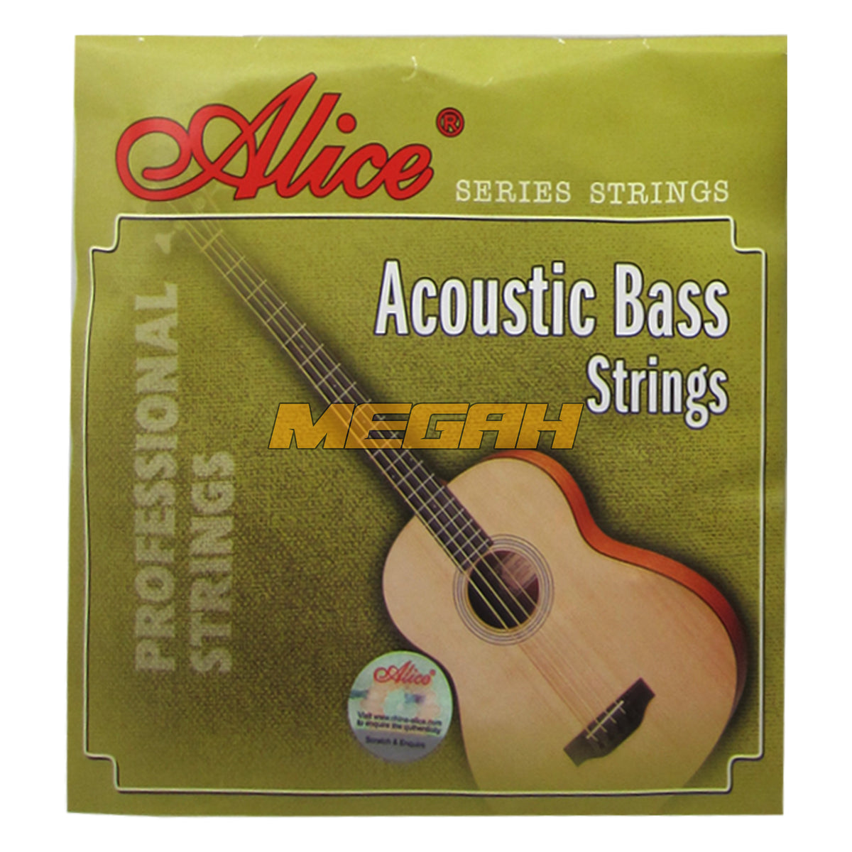 SENAR ALICE AKUSTIK BASS A618L (SG192) - Megah Sport